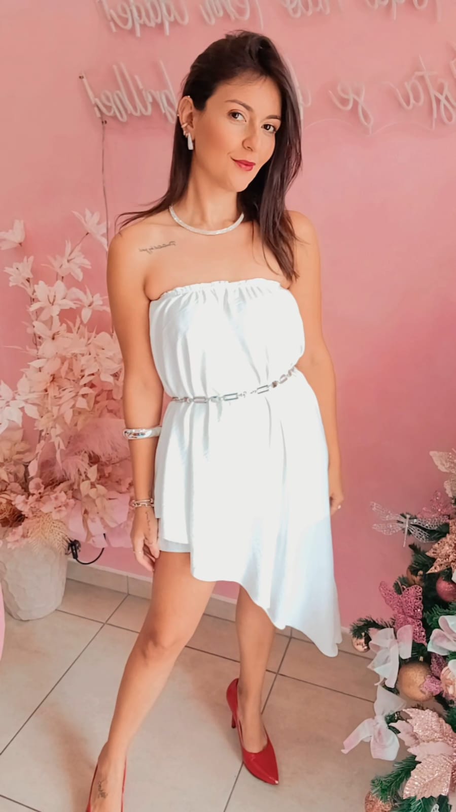 Macaquinho tomara que caia com bojo -  Branco.