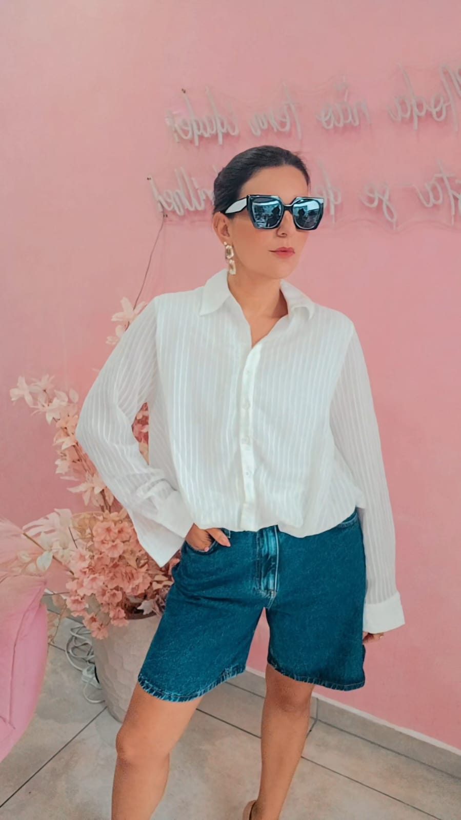 Bermuda Jeans Confort