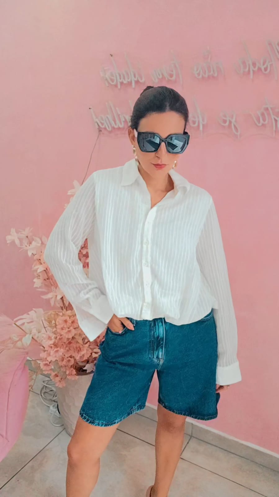 Bermuda Jeans Confort