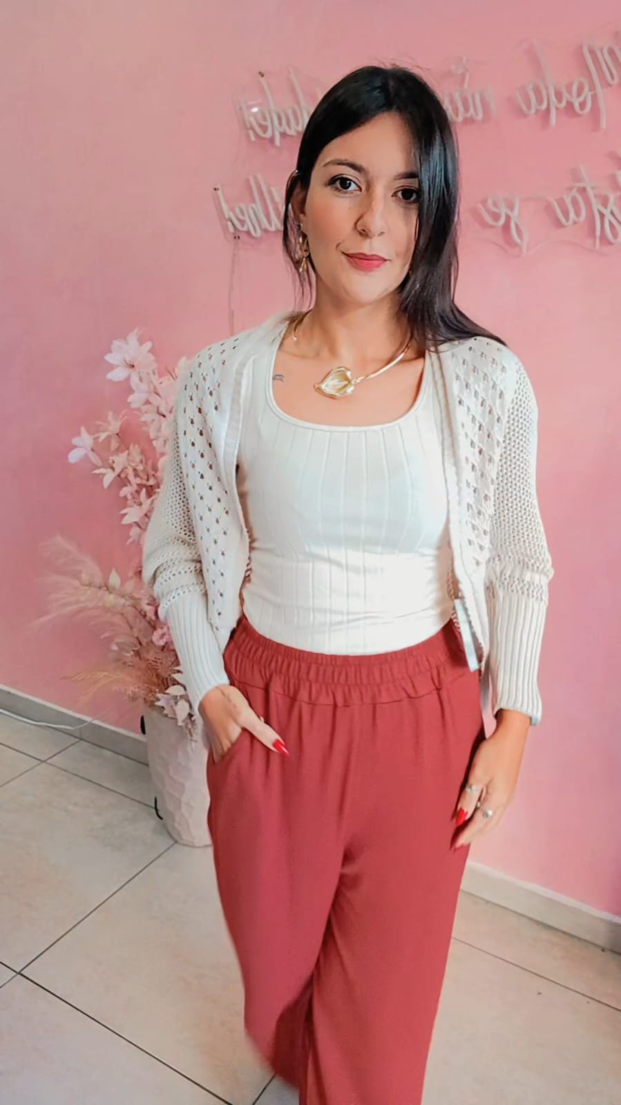 Regata canelada alça larga - natural