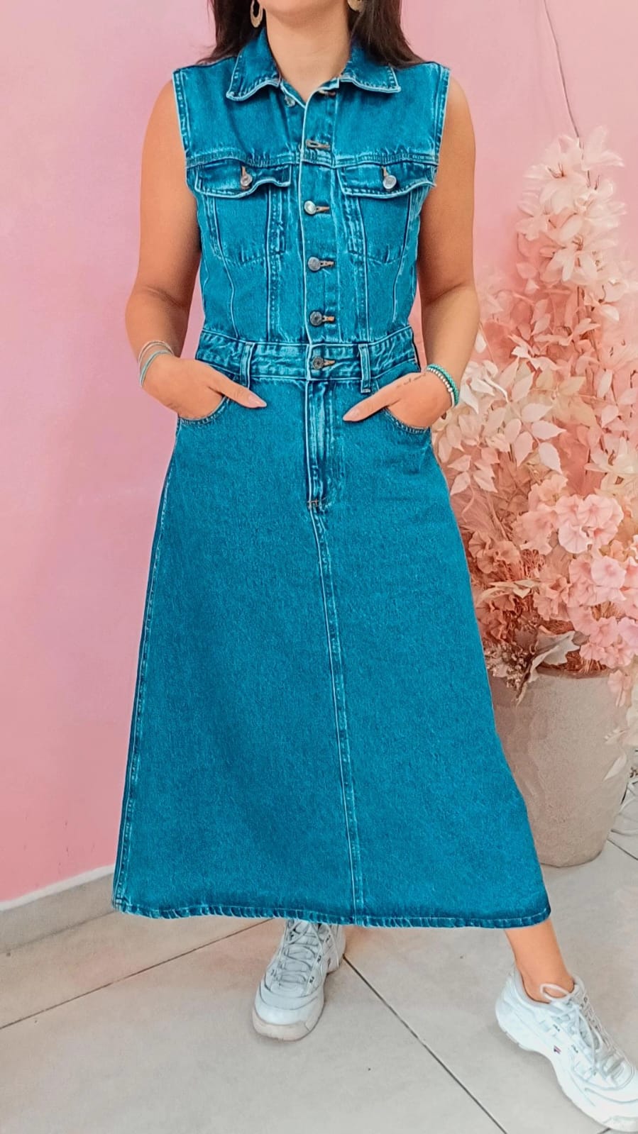 Vestido Mid Jeans