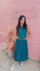 Vestido Mid Jeans