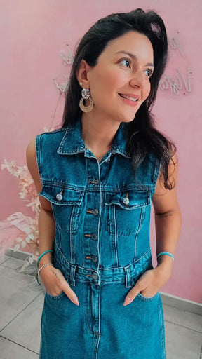 Vestido Mid Jeans
